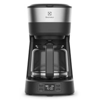 Cafeteira Elétrica Electrolux com Timer Experience Granite Grey ECM25