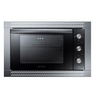 Forno Elétrico de Embutir Atlas 44 Litros U Top Com Grill e Timer Preto