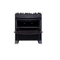 Fogão de Piso Atlas 5 Bocas Monaco Preto TOPGL - Bivolt