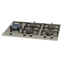 Cooktop Fischer Platinium Prime 5 Bocas Escovado - Bivolt