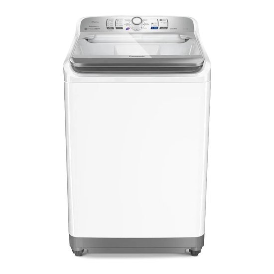 Lavadora de Roupas Panasonic 12Kg Função Vanish Branca F120