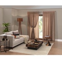 Cortina Renda Forro Interlar Pantalla 350 x 220cm Desert