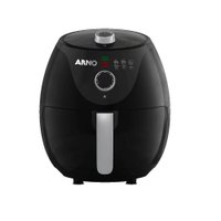 Fritadeira sem Óleo Arno Airfry Easy Fry 3,2 litros Hot Air e Cesto Removível Preta EZFP - 127Volts