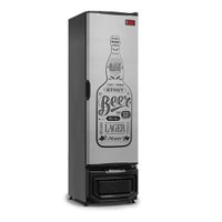 Cervejeira Vertical Gelopar 228 Litros Preta GCB-23E GW TI - 127 Volts