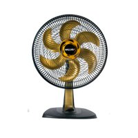 Ventilador de mesa 40cm Mallory TS40+ Preto e Dourado - 220 Volts