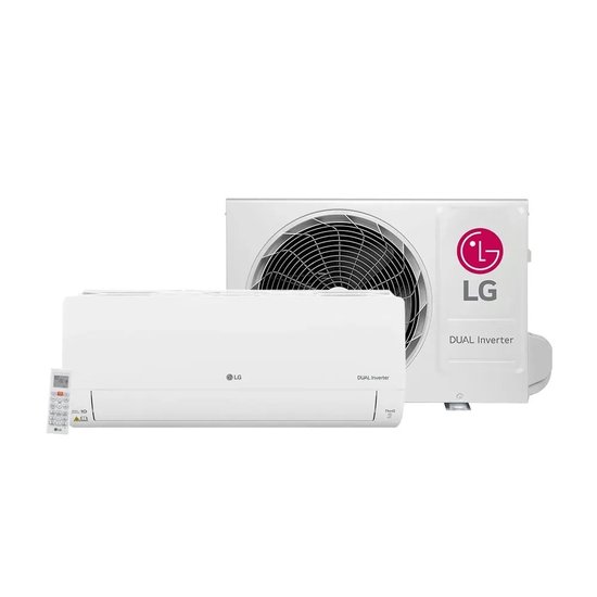 Ar Condicionado Split Hi Wall R32 LG Dual Inverter Voice +AI 18000 BTU/h Quente e Frio S3-W18KL31A - 220 Volts