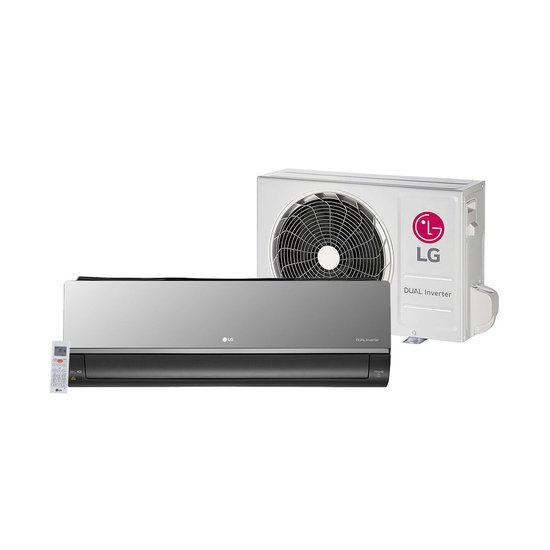 Ar Condicionado Split Hi Wall Inverter LG Artcool 12000 BTU/h Frio S3-Q12JAR1K - 220 Volts
