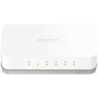 Switch de Mesa D-Link DES-1005C, 5 Portas, 10/100 Mbps, Branco