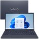 Notebook Vaio FE14 AMD® Ryzen 5-5500U Windows 11 Home 16GB RAM 256GB SSD 14 Full HD - Cinza Grafite