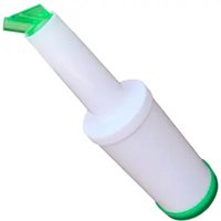 Garrafa Storen Pour 1l Verde Xaropes Sucos Mixologista Bar Coquetel Servir