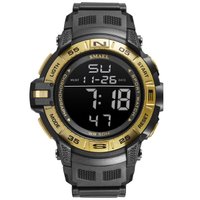 Relógio Masculino Smael Digital 1511 - Preto e Dourado