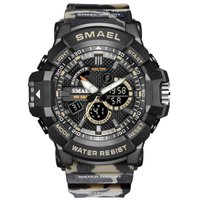 Relógio Masculino Smael AnaDigi 8036 - Camuflado e Preto