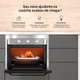 Forno Elétrico de Embutir EOS 47L Vidro Espelhado Inox 110V