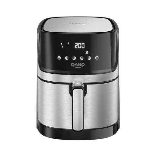 Fritadeira Air Fryer 5 Litros Com Painel Digital Dako 220V