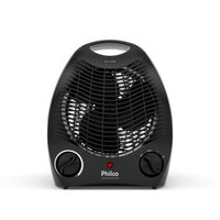 Aquecedor Philco 2 em 1 PAQ1100 3 Níveis de Temperatura Preto, 127V