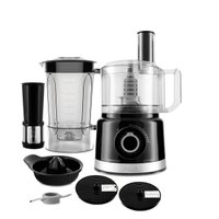 Multiprocessador Ichef Full Pro 6 em 1 Inox 900W Preto, 127V