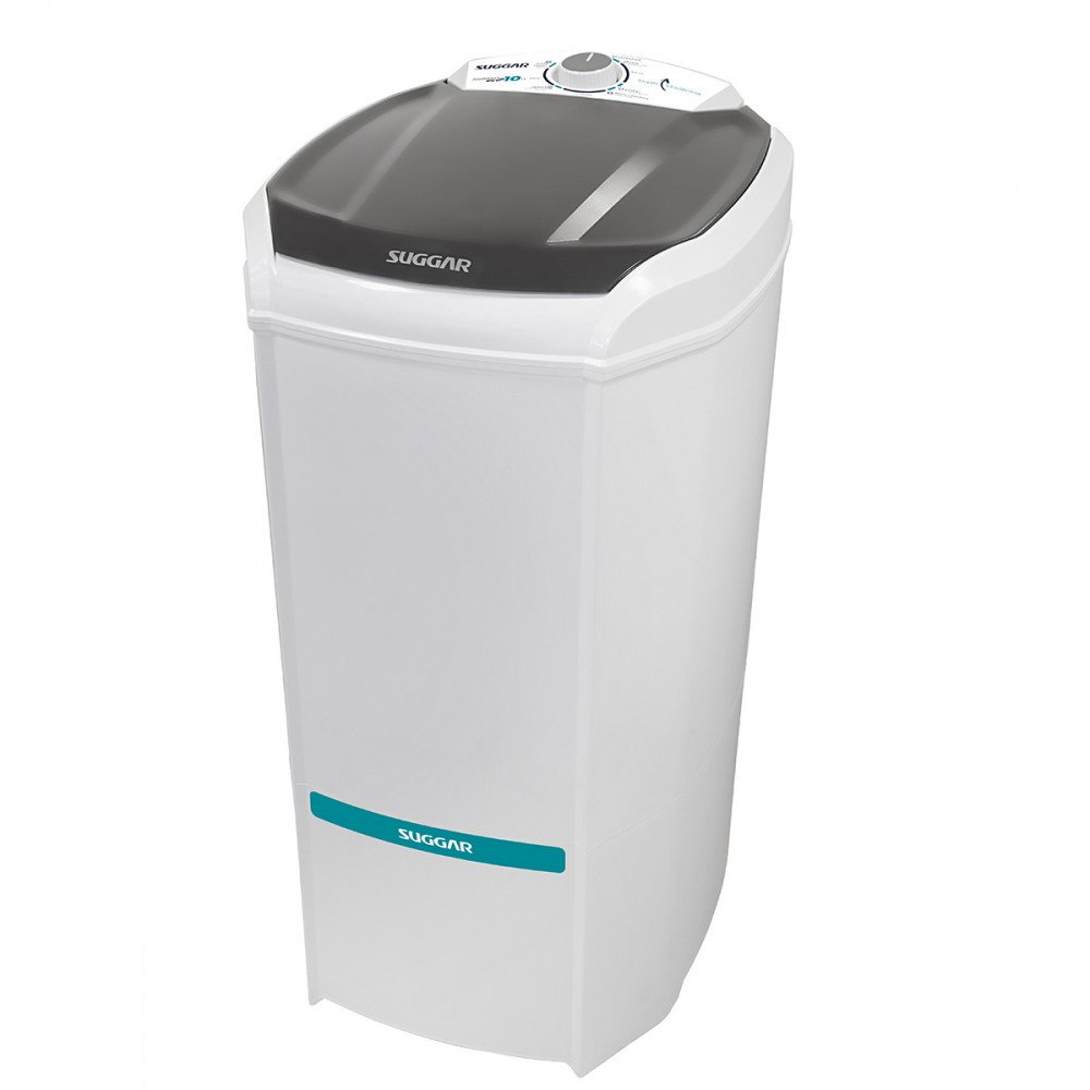 Lavadora de Roupa 10 Kg Branco Lavamax New Eco Suggar - 110v - Le1021br