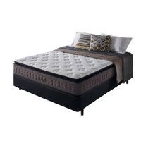 Cama Box Mais Colchão Viúva Mola Ensacadas Nashville 128x188x67cm