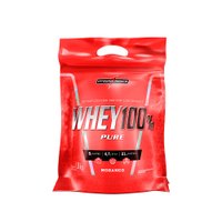 Whey 100% Pure 1,8kg Pouch Integralmedica Morango