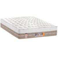 Colchão Castor Casal Molas Pocket Silver Star AIR One Face 128x188x32 Bege
