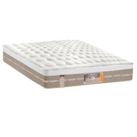 Colchão Queen Castor Silver Star Air OF Molas Pocket 158x198X32 Bege