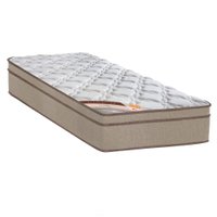 Colchão Solteiro Castor Revolution Tecnopedic One Face 0,88x1,88x27 Bege