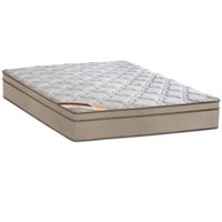 Colchão Mola Casal Castor Revolution Tecnopedic One Face 193x203x27 Bege