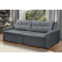 Estofado Cinza Jandaia Slim 2,10