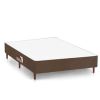 Base Cama Box Casal Castor Revolution Pocket 138x188x27 Marrom
