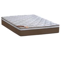 Colchão Casal Castor Pocket Revolution One Face 1,38x1,88x27 Marrom