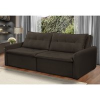 Estofado Marrom Jandaia Slim 2,10