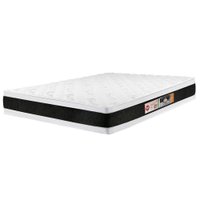 Colchao Casal Castor Espuma Black E White Air D45 Double Face 138x188x27 Preto