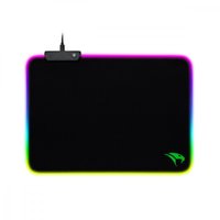 Mousepad Gamer Viper Pro  RGB Emborrachado Speed Naja 406 Preto