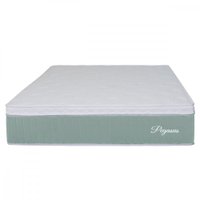 Colchão Hellen Pegasus Molas 1,58x1,98x0,30 Verde C/ Branco