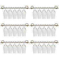 Conjunto 6 Organizadores Porta Taças 42cm Suportes Para Pendurar Taças