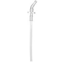 Canudo de Silicone Repositor P/ Garrafas Buba 19cm Antivazamento Transparente
