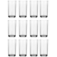 Kit de 12 Copos Long Drink Cylinder 300ml Nadir Figueiredo em Vidro Transparente