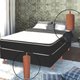 Kit de 8 Pés de Cama Box Casal com 5 Pés Palitos Fixos e 3 Rodízios Madeira e Polipropileno Mel