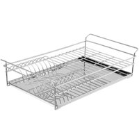Escorredor Para Louças para Bancada com Bandeja Removível Masutti Copat em Aço Inox