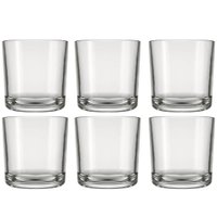 Jogo Com 6 Copos de Vidro P/ Whisky Bar Rocks 265ml Nadir Figueiredo