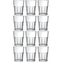 Jogo Com 12 Copos 200ml para Suco Água e Refrigerante Nadir Figueiredo Material Vidro Transparente