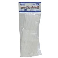 Grampo Trilho Estendido 30cm Plástico P/ Pasta Suspensa Dello 50 Unidades Branco