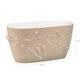 Kit Com 6 Cachepots Floreira de Mesa 4,1L Conjunto de Vasos para Plantas Borboletas 3D Plasvale