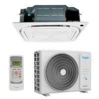 Ar-Condicionado Split Inverter Cassete 24000 BTUs Elgin Eco Quente e Frio KVQI24C2NA/KVQE24C2CA/KVZP00N2DA 220V