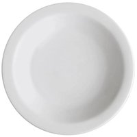 Prato Branco Fundo de Porcelana 21,5cm Classe Única Iguaçu Germer