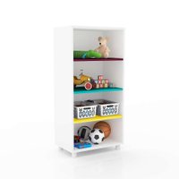 Estante Infantil Arco Íris Branca