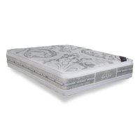 Colchão King Molas Pocket Ensacadas Látex    Super Luxo Double Face Euro Pillow (193x203x36) - Castor