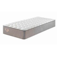 Colchão Solteiro Agile Mola Verticoil (30x88x188) Cinza e Branco