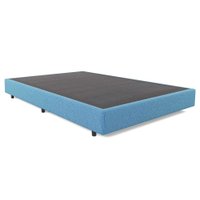 Base para Cama Box Casal Torvi Suede Azul Jeans