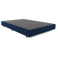 Base para Cama Box Casal Torvi Suede Azul Marinho